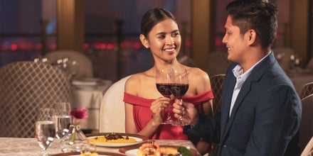 Okada Manila Sunset Experience with Dinner at Medley Buffet & Walking Tour