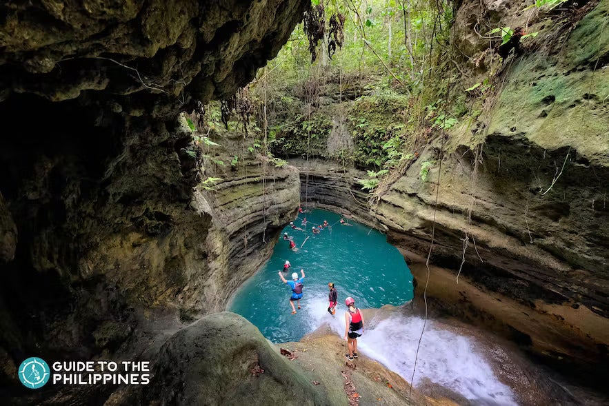 Cebu canyoneering Cebu canyoneering