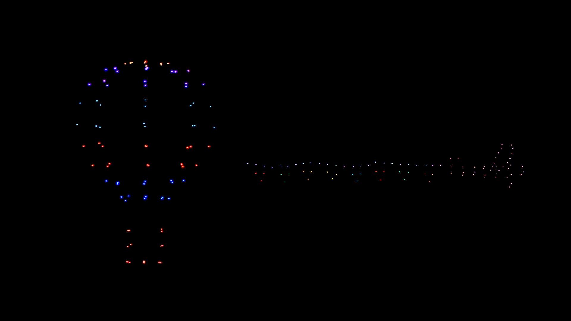 Drone light duo at PIHABF