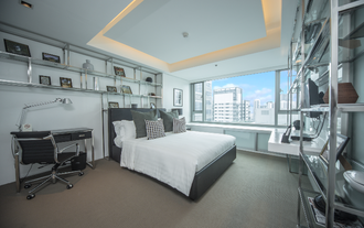 2D1N The Alpha Suites Makati Manila Hotel Package with Breakfast, Dining Credits & Massage