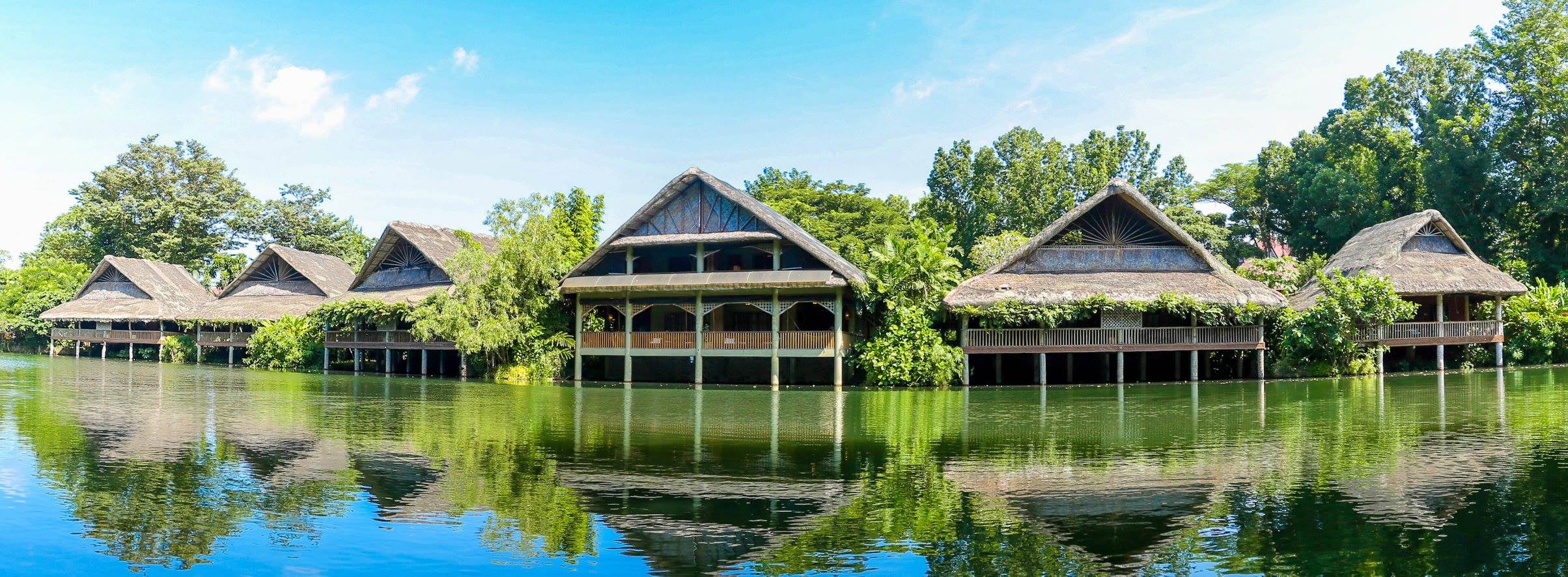 A riverside accommodation by Bulakin River in Villa Escudero Plantations & Resort for an upgrade in this resort package in Quezon Province