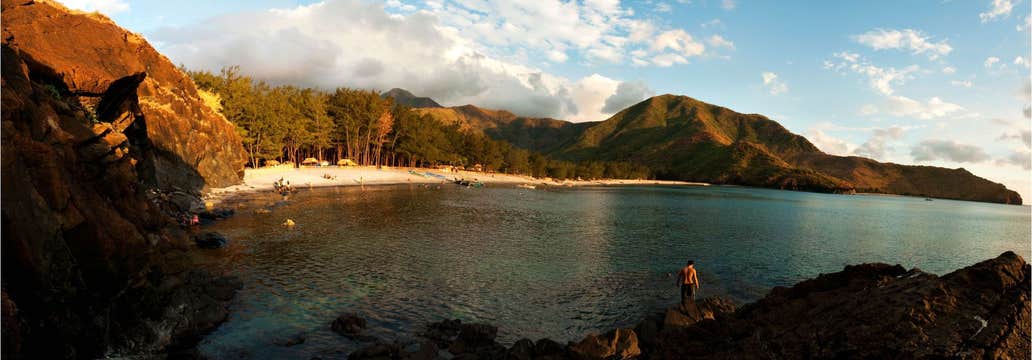 2-Day Beach Camping at Zambales Anawangin Cove from Manila with Capones Island Trip & Tent Rental