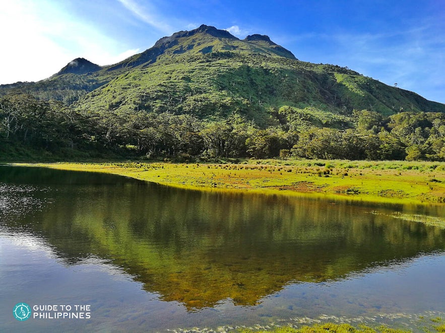 Mt. Apo infront of Lake Venado in Davao Mt. Apo infront of Lake Venado in Davao