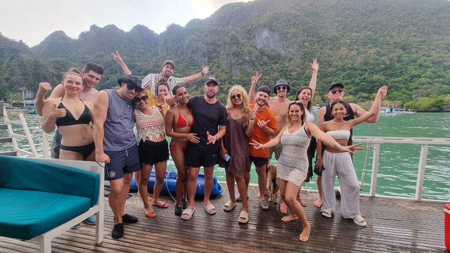 El Nido Island Hopping Tour via Party Boat with Beer & Live DJ Set | Cadlao Lagoon, Paradise Beach