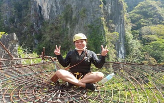 Go on a Taraw Cliff Canopy Walk in El Nido Town.