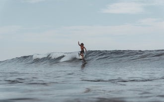 Catch the waves when your surf in Siargao
