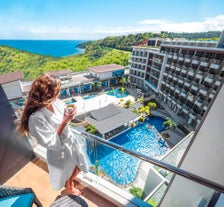 Tourist in Savoy Hotel Newcoast, Boracay Island