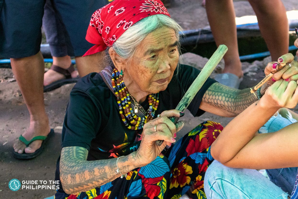 Apo Whang-Od tattoo village Apo Whang-Od tattoo village