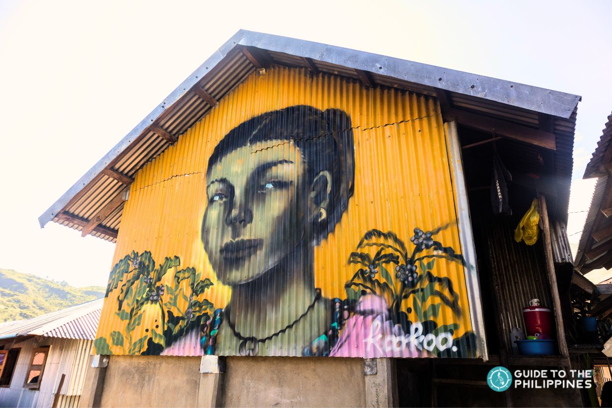 Mural in Buscalan village