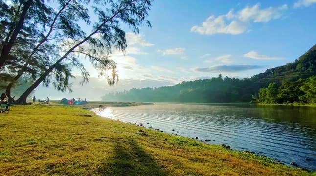 Stress-free 2-Day Lake Mapanuepe Camping Package in Zambales Province from Manila City
