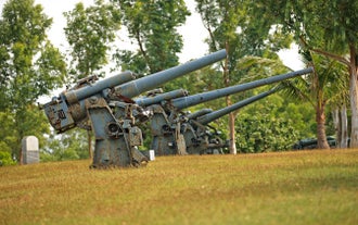 Corregidor Island World War II Battery Guns