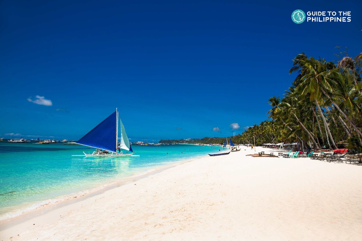 Boracay White Beach in the Philippines