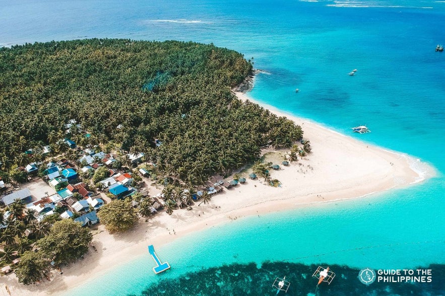 Daku Island in Siargao Daku Island in Siargao