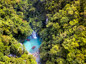 Epic 7-Day Waterfalls & Whale Shark Tour Package to Cebu & Laguna with Airfare & Breakfast
