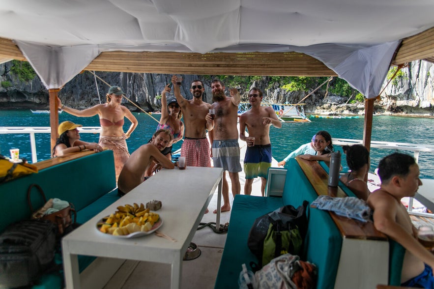 Party Boat in El Nido Party Boat in El Nido