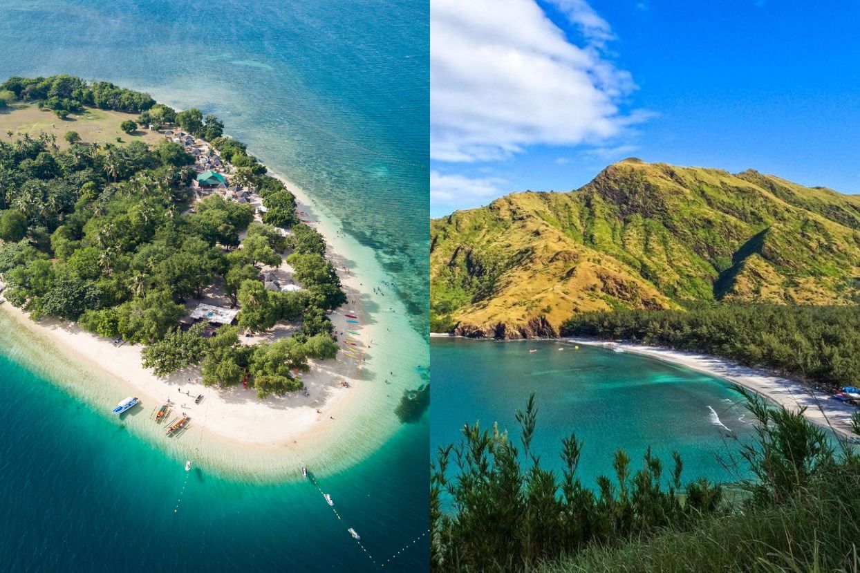 Zambales islands and coves