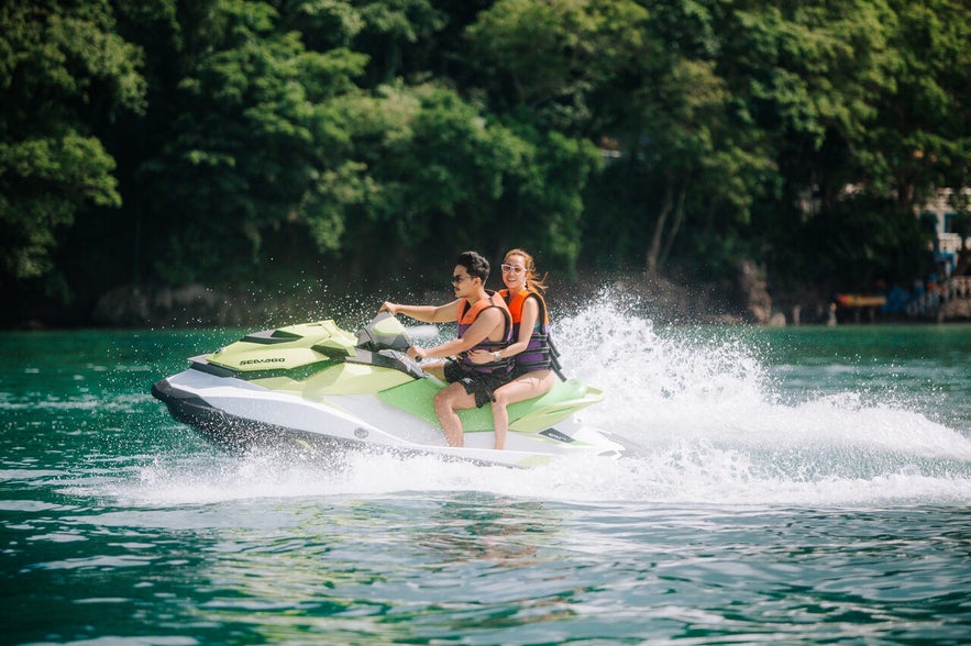 Jetski in Dakak Beach Resort Jetski in Dakak Beach Resort