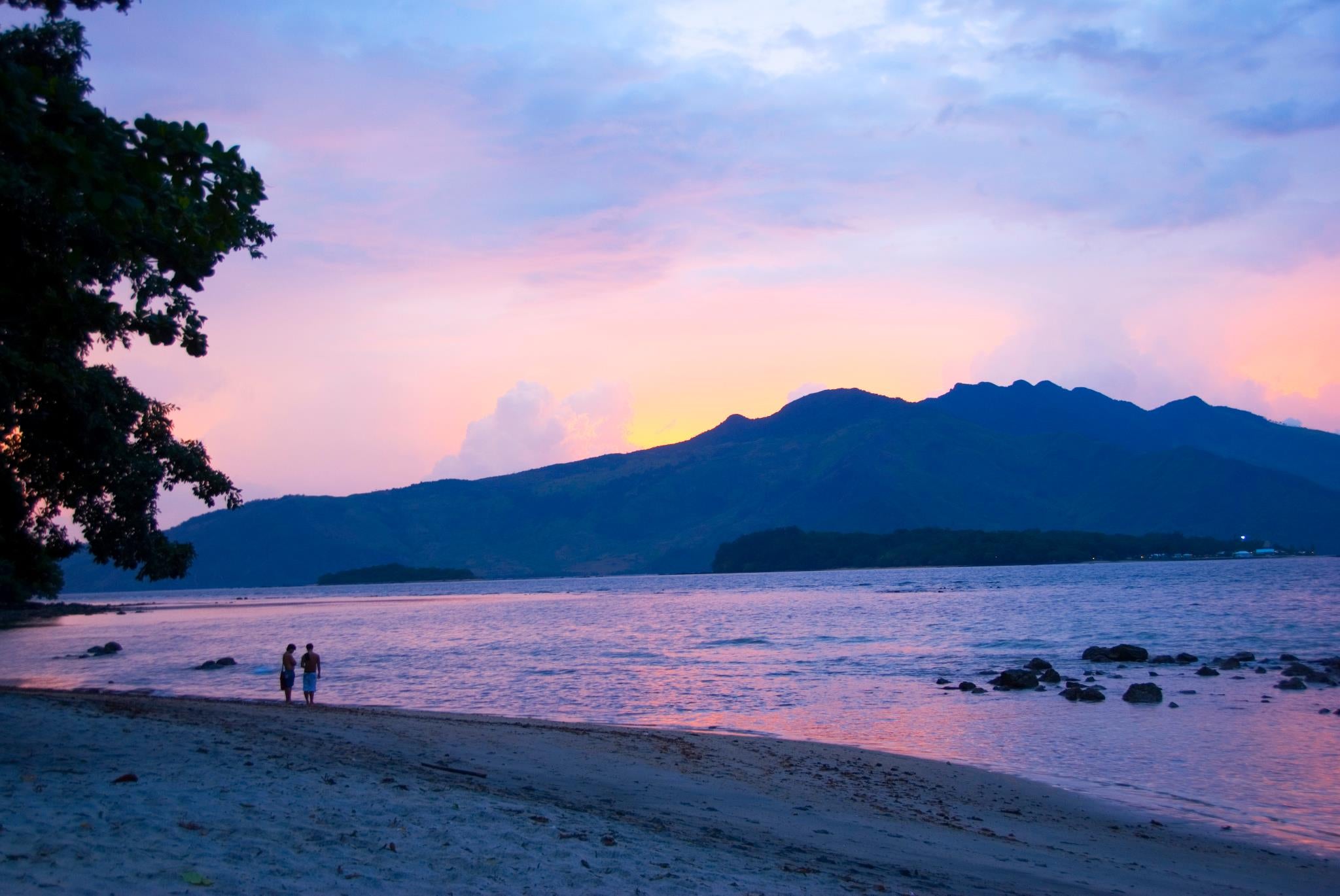 Cmayan Beach Resort Subic sunset