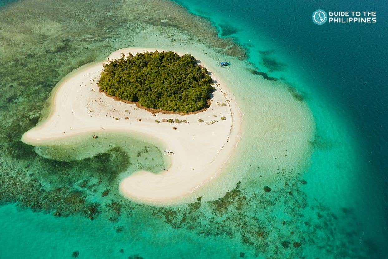 Balabac Palawan aerial view