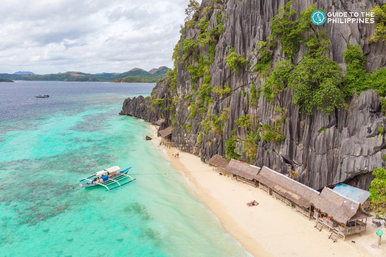 Boat tour to Coron Palawan