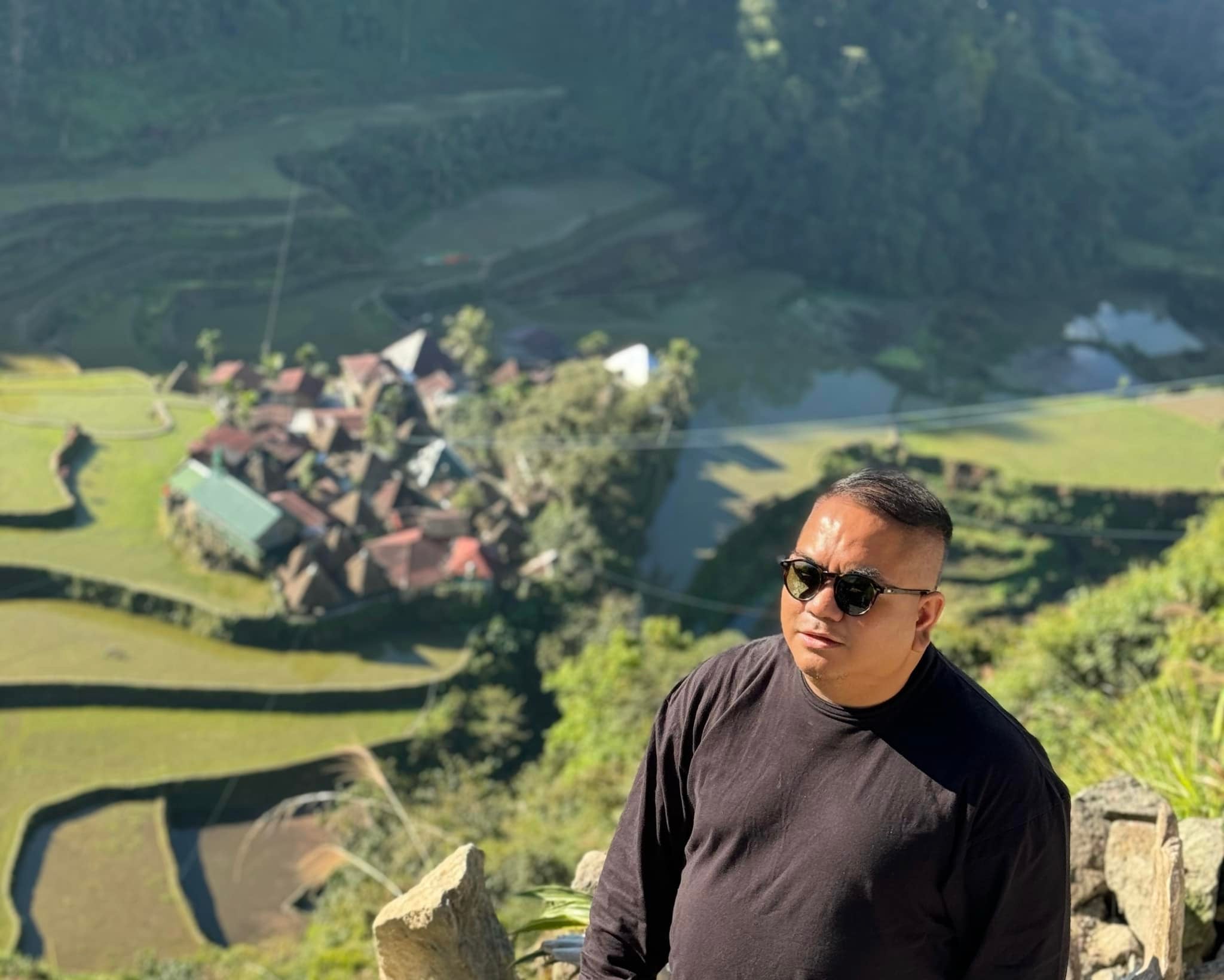 Melo Villareal of Out of Town Blog at Banaue, Ifugao