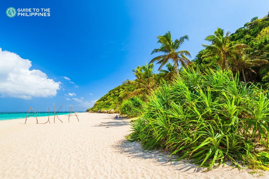 Puka Beach in Boracay Puka Beach in Boracay