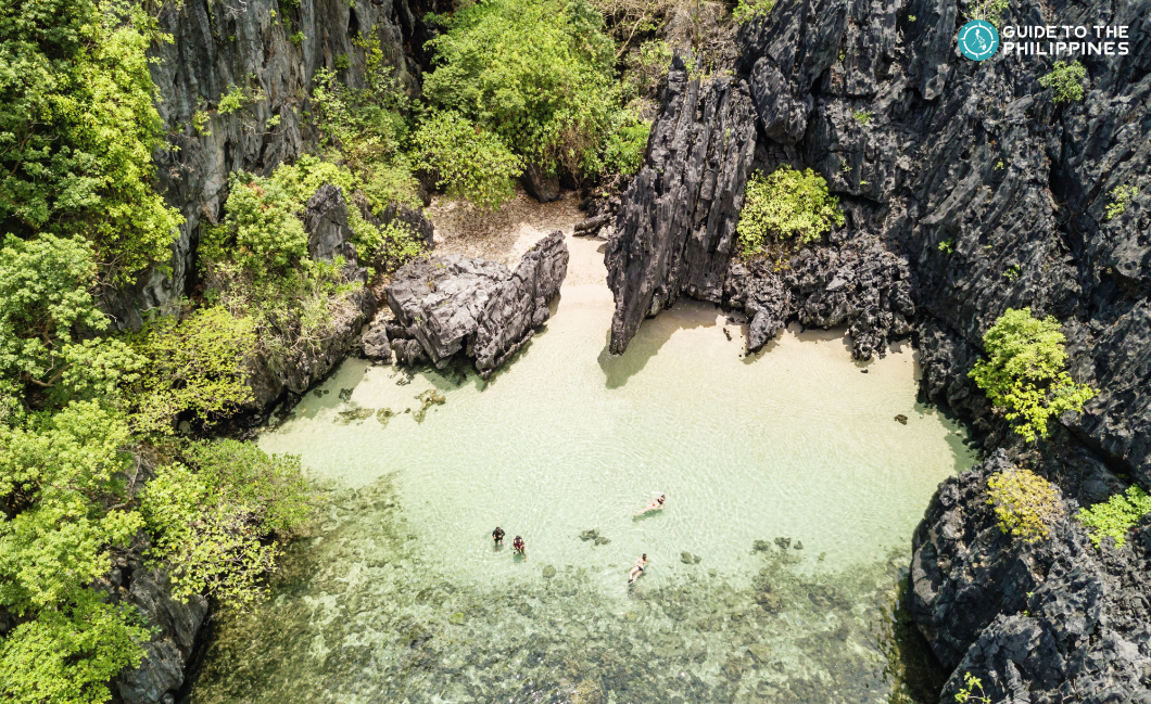 Secret Beach in El Nido, Palawan