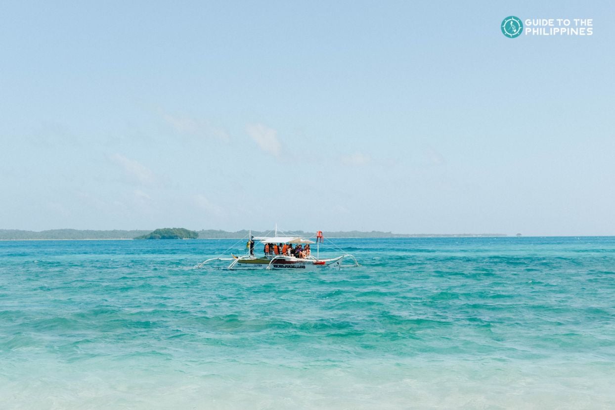 Siargao island hopping boat Siargao island hopping boat