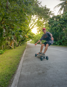 Siargao Electric Skateboard Sunset Tour with Guide & Safety Gear