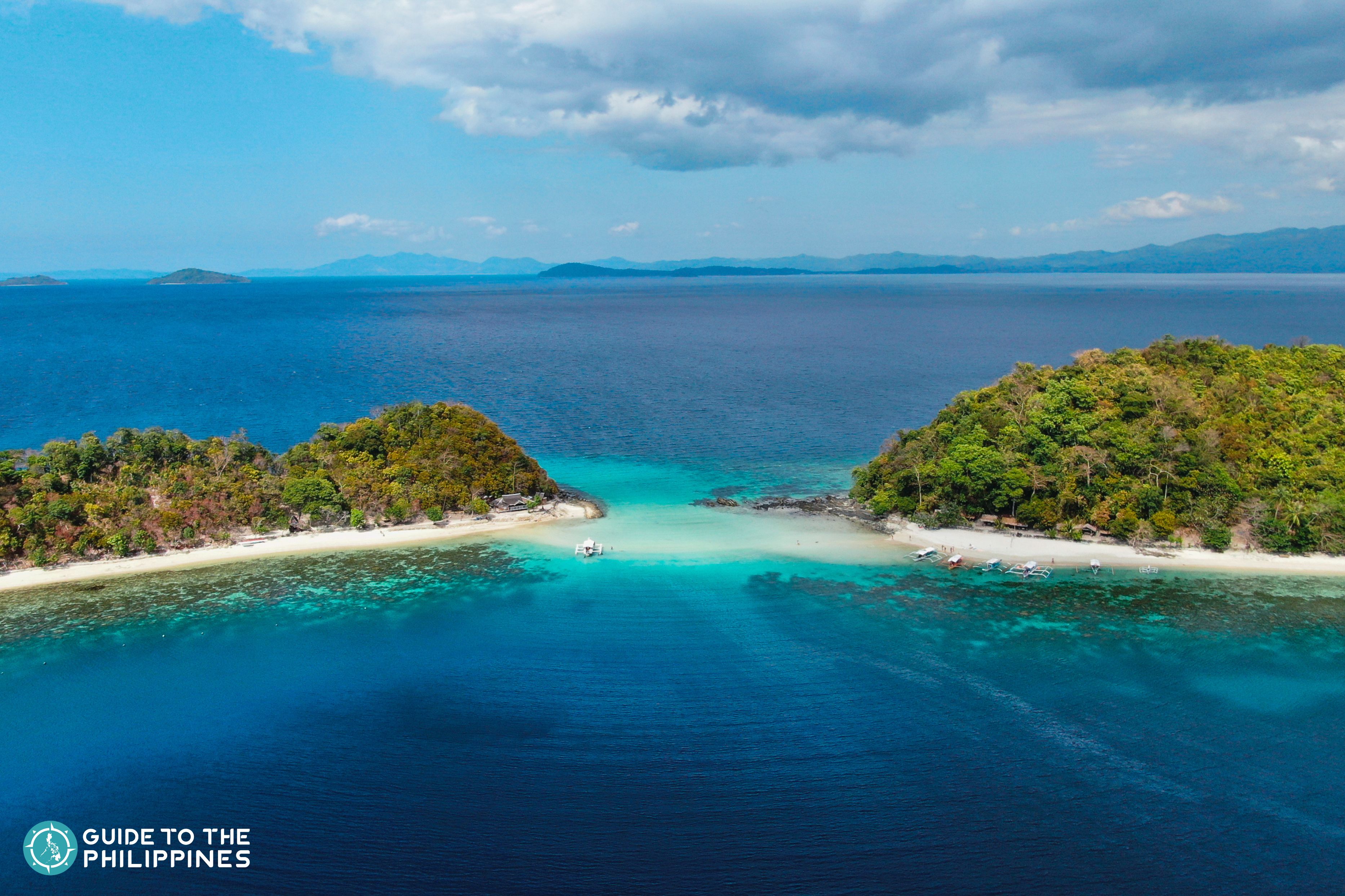 Port Barton in San Vicente Palawan