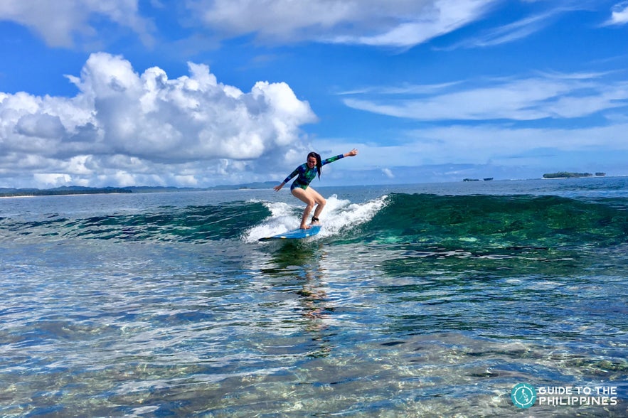 Surfing in Siargao Island Surfing in Siargao Island