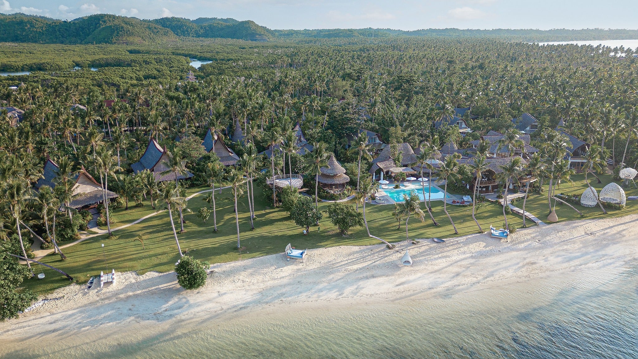 Nay Palad Siargao aerial view