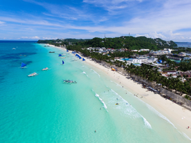 Fun 5-Day Boracay Tour Package at Paradise Garden Resort with Island Hopping & Daily Breakfast