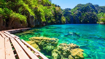 Kayangan Lake, known as the cleanest lake in Asia