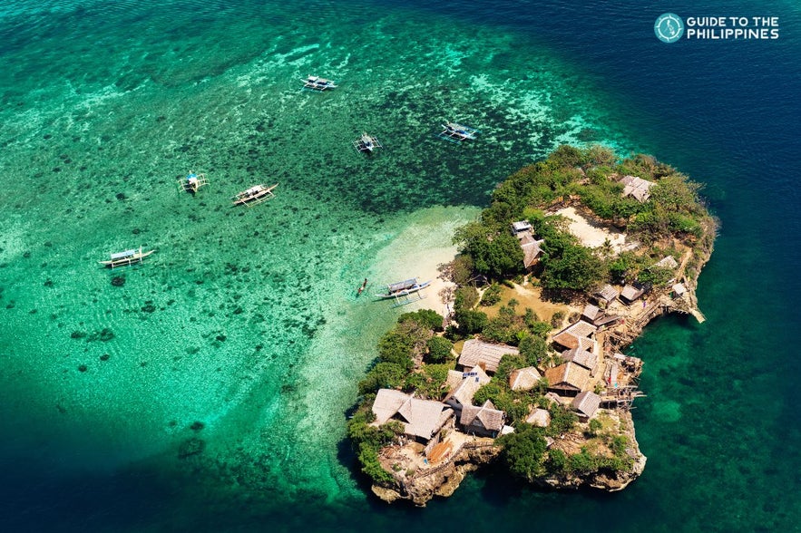 Aerial view of Magic Island Aerial view of Magic Island