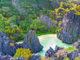 Secret Beach in El Nido Town