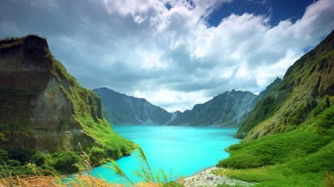 View of Mt. Pinatubo Crater Lake