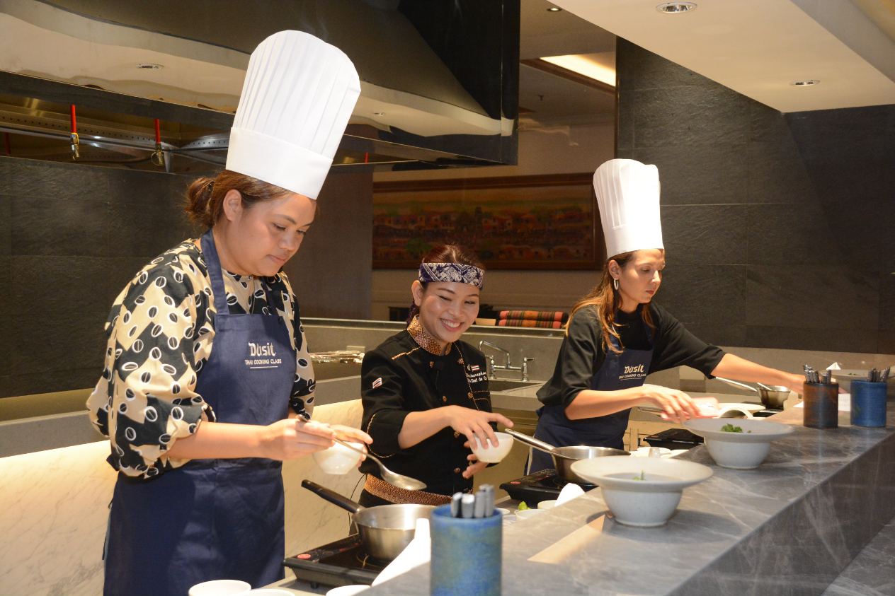 Thai Cooking Class at Dusit Thani Hotel in Manila City.