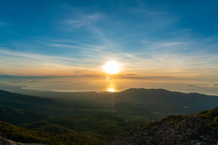 sunset in Davao Gulf