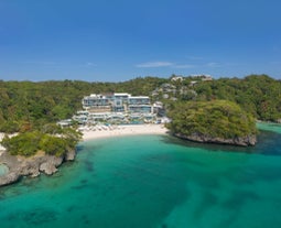 Aerial view of Crimson Resort & Spa Boracay