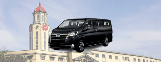 Toyota Super Grandia Elite Luxury Van 10-Hr Car for Rent with Driver within Metro Manila