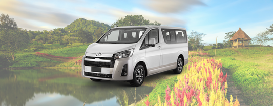 Toyota Super Grandia Luxury Van 8-Hr Car for Rent with Driver within Cebu City