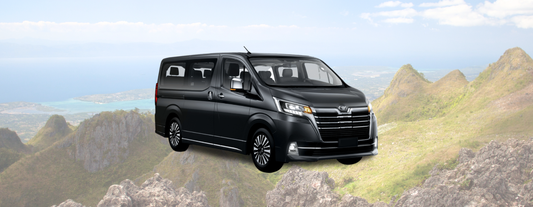 Toyota Super Grandia Elite Luxury Van 8-Hr Car for Rent with Driver within Cebu City