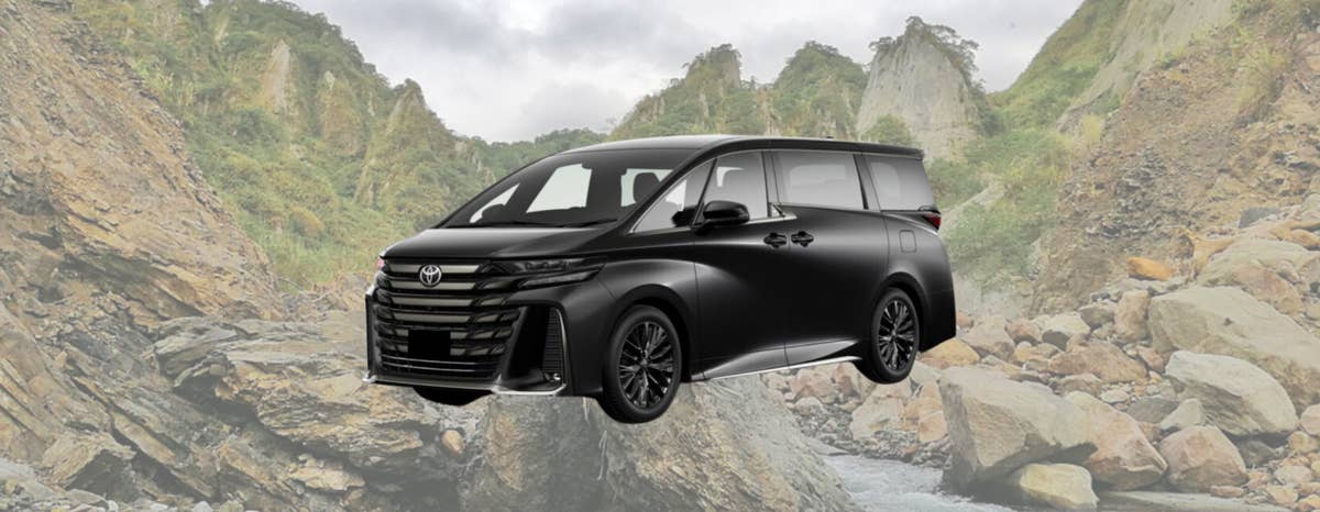 Toyota Alphard Luxury Minivan 10-Hr Car for Rent with Driver within ...