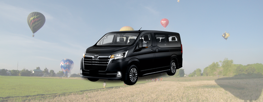 Toyota Super Grandia Elite Luxury Van 10-Hr Car for Rent with Driver within Pampanga