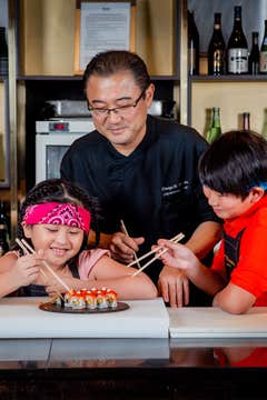 Sushi Making Class for Kids at Dusit Thani Hotel in Manila City