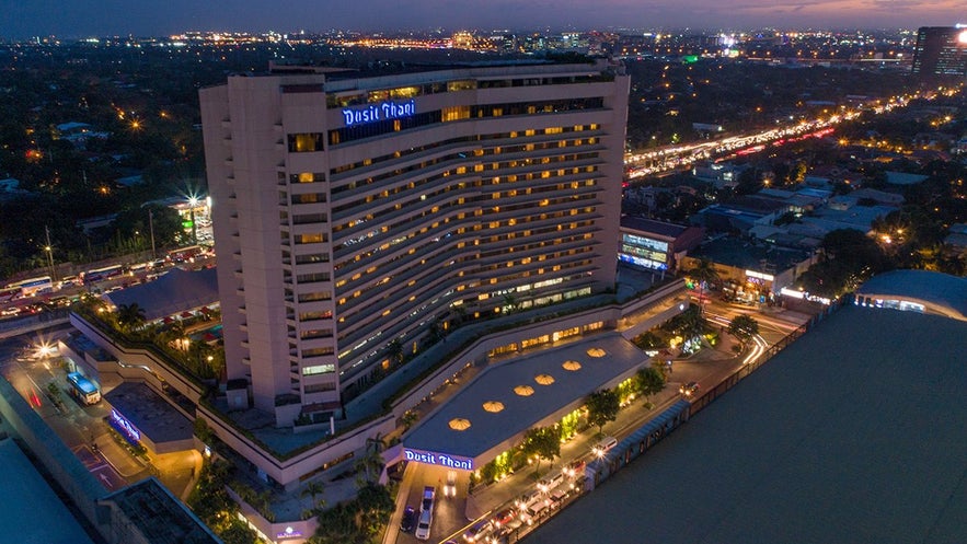 Dusit Thani Manila's exterior Dusit Thani Manila's exterior