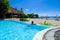 Pool and beachfront of Bluewater Panglao Beach Resort