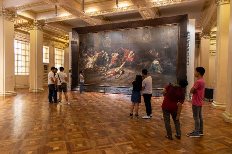 Inside the National Museum of the Philippines
