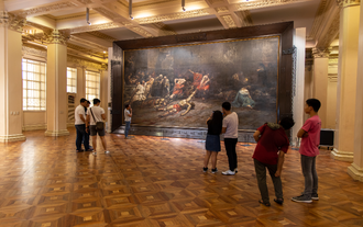 Inside the National Museum of the Philippines